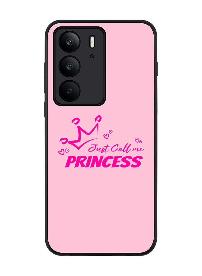 Stylizedd For Realme C75x / C75 4G Case,Slim fit Camera Protection, Shockproof Thin Phone cover  - Just call me princess - Image 1